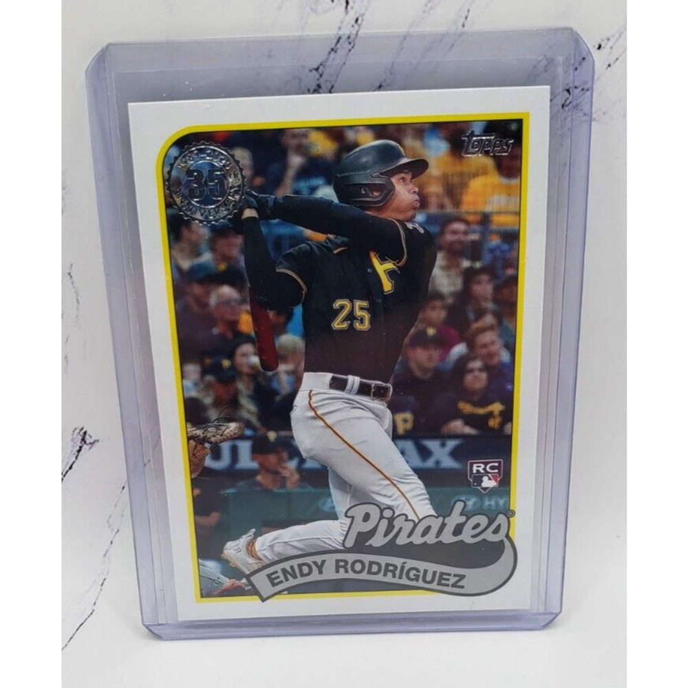 2024 Topps Series 1 Endy Rodriguez PIRATES 1989 35th Anniversary Rookie #89B-79